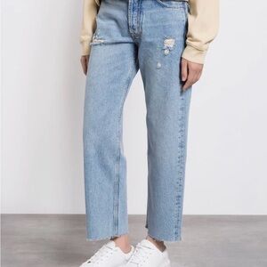 ANINE BING
Gavin blue jeans with slits 26